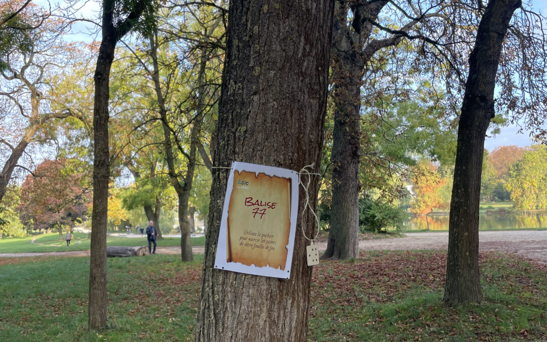 Jeu d’énigmes Bois de Vincennes – ESIC