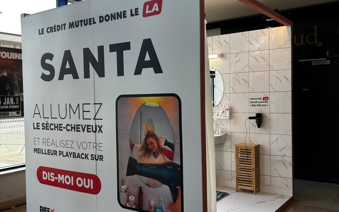 Sèche-cheveux musical — Projet « Santa »