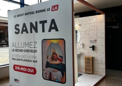 Sèche-cheveux musical — Projet « Santa »